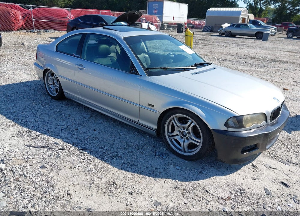 2002 BMW 325CI VIN: WBABN33462JW53520