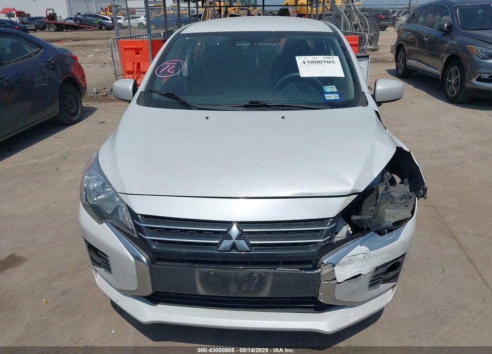 2022 MITSUBISHI MIRAGE VIN: ML32FUFJ7NHF03831