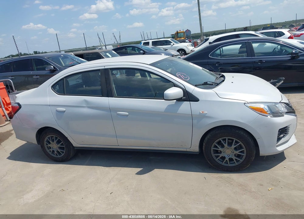 2022 MITSUBISHI MIRAGE VIN: ML32FUFJ7NHF03831