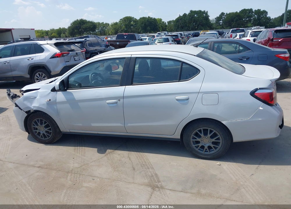 2022 MITSUBISHI MIRAGE VIN: ML32FUFJ7NHF03831