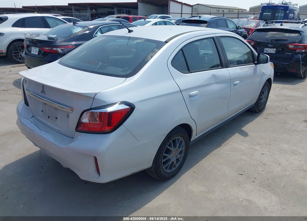 2022 MITSUBISHI MIRAGE VIN: ML32FUFJ7NHF03831