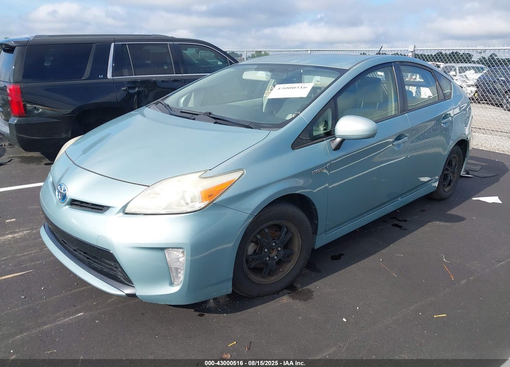 2013 TOYOTA PRIUS VIN: JTDKN3DU8D5614912