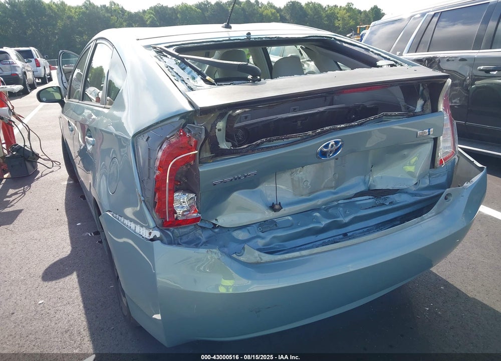 2013 TOYOTA PRIUS VIN: JTDKN3DU8D5614912