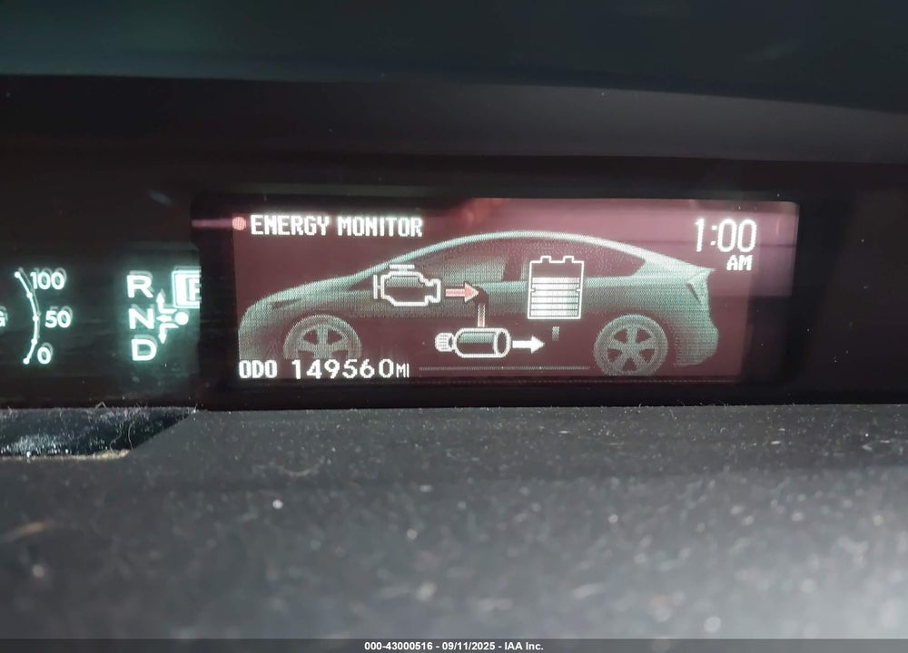 2013 TOYOTA PRIUS VIN: JTDKN3DU8D5614912
