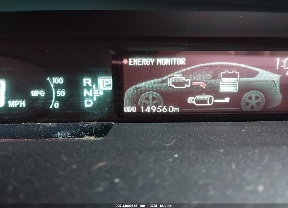 2013 TOYOTA PRIUS VIN: JTDKN3DU8D5614912