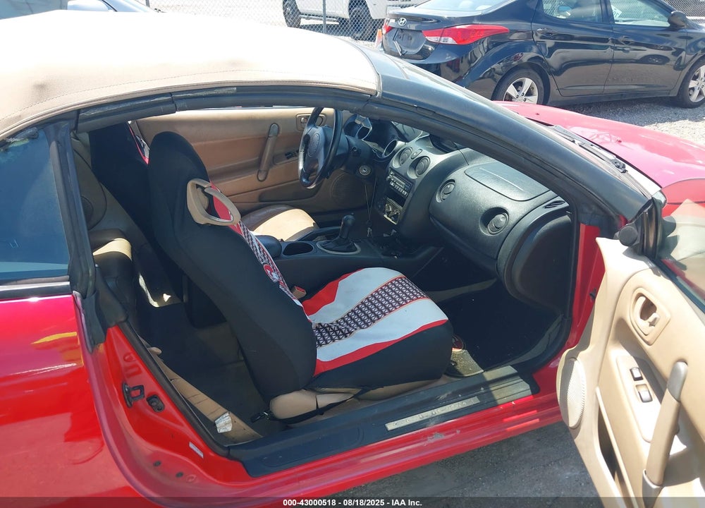 2001 MITSUBISHI ECLIPSE SPYDER GS VIN: 4A3AE35G81E004313