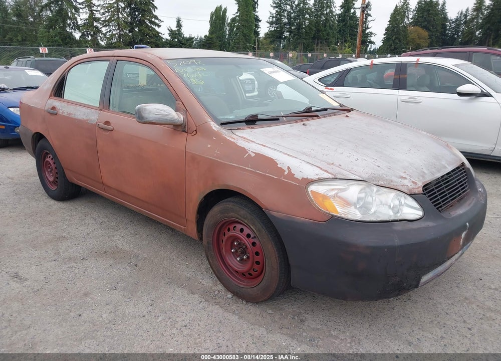 2005 TOYOTA COROLLA LE VIN: 1NXBR32E45Z434992