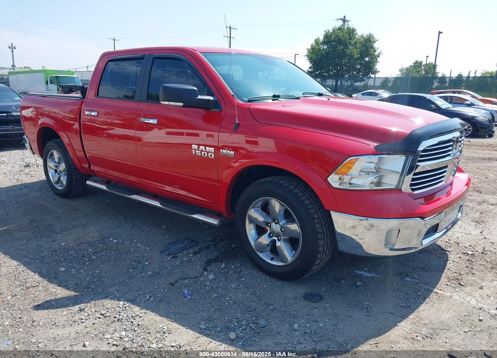 2015 RAM 1500 BIG HORN VIN: 1C6RR7LT5FS739087