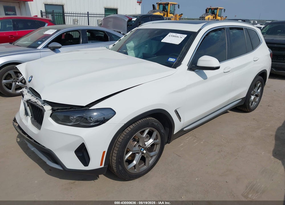 2022 BMW X3 VIN: 5UX43DP06N9K79896