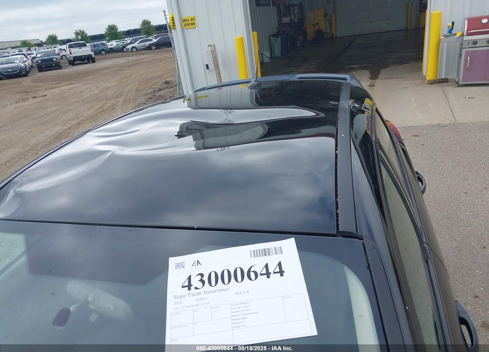 2014 FORD FOCUS VIN: 1FADP3K28EL341199