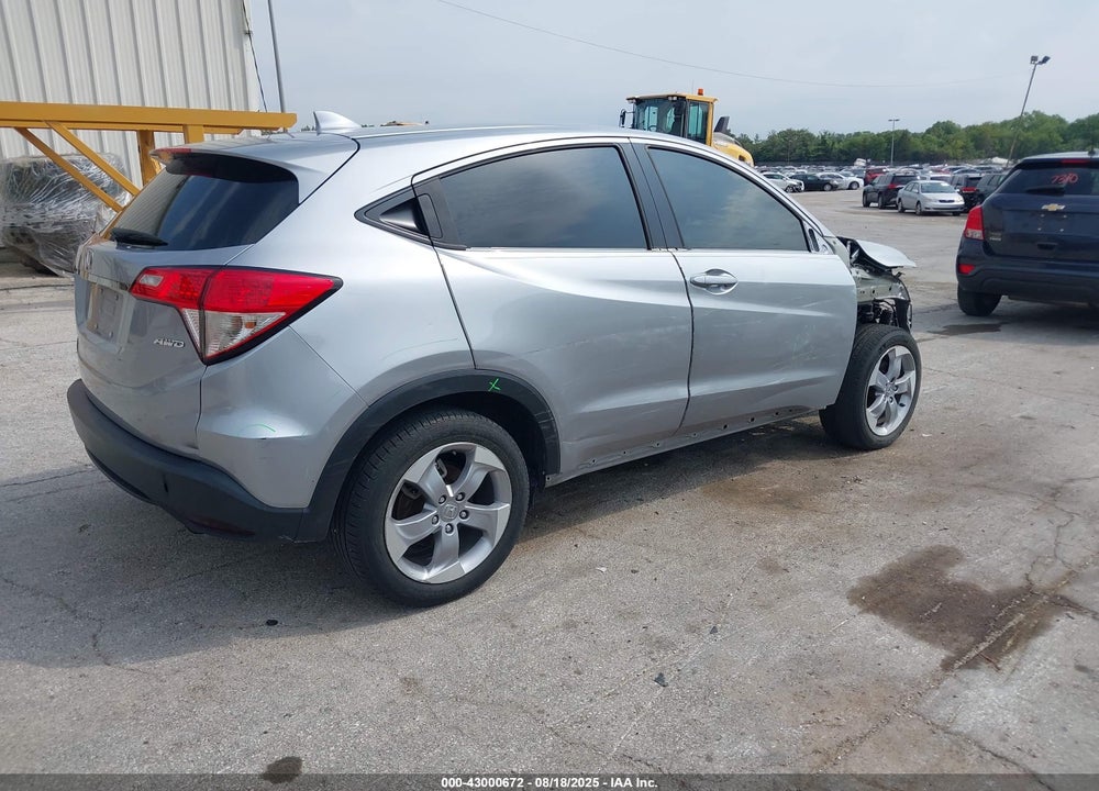 2019 HONDA HR-V LX VIN: 3CZRU6H3XKG727698