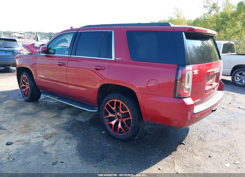 2015 GMC YUKON SLT VIN: 1GKS2BKCXFR537666