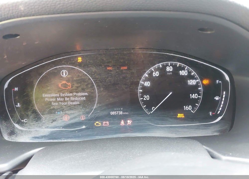 2019 HONDA ACCORD VIN: 1HGCV1F13KA149389