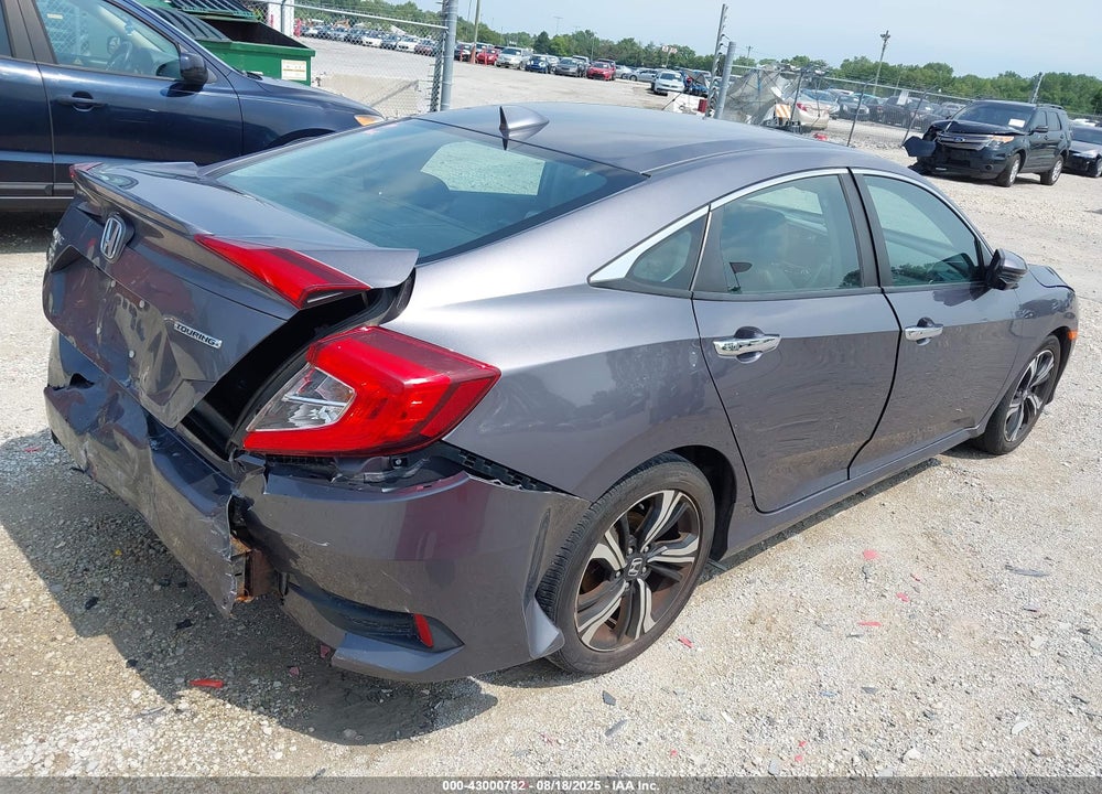 2016 HONDA CIVIC TOURING VIN: 19XFC1F95GE031064