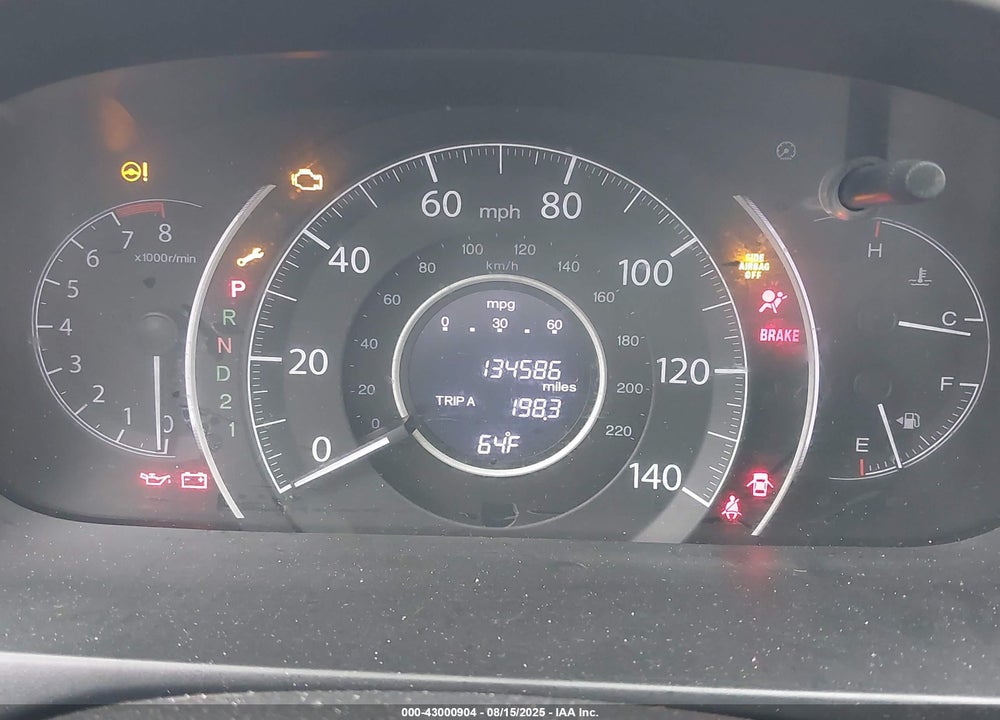 2014 HONDA CR-V VIN: 2HKRM3H52EH513743