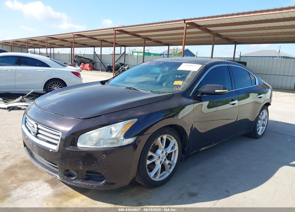 2012 NISSAN MAXIMA VIN: 1N4AA5AP0CC836801