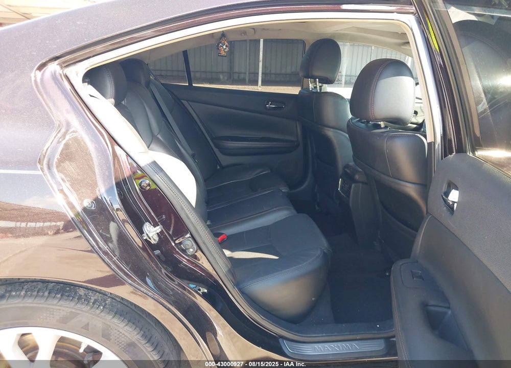 2012 NISSAN MAXIMA VIN: 1N4AA5AP0CC836801