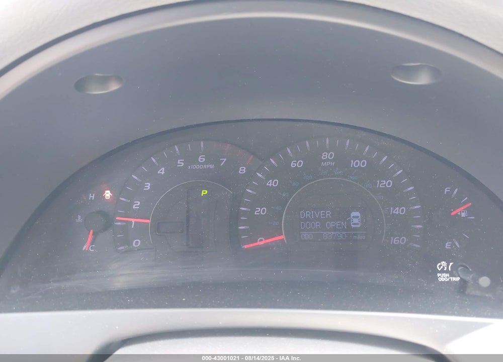 2010 TOYOTA CAMRY XLE V6 VIN: JTNBK3EK8A3047254