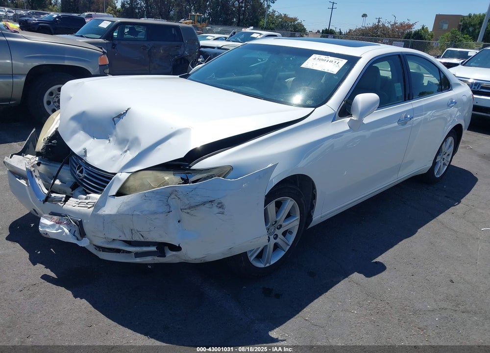 2008 LEXUS ES 350 VIN: JTHBJ46G182207755