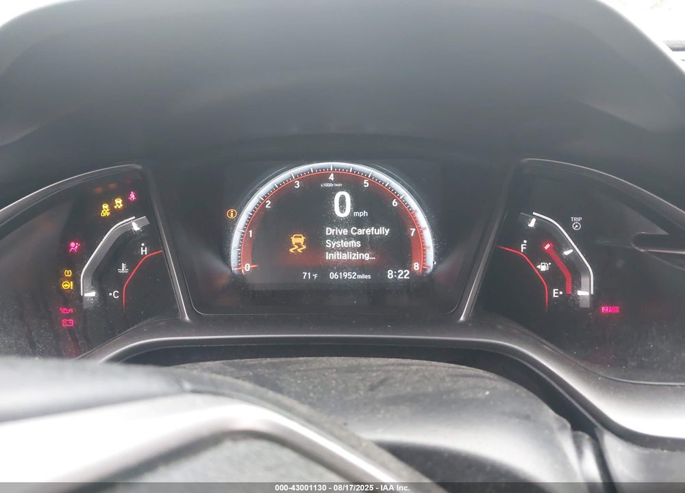 2018 HONDA CIVIC VIN: 2HGFC1E5XJH705866