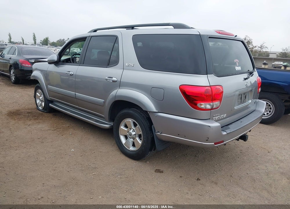2005 TOYOTA SEQUOIA SR5 V8 VIN: 5TDZT34AX5S254290