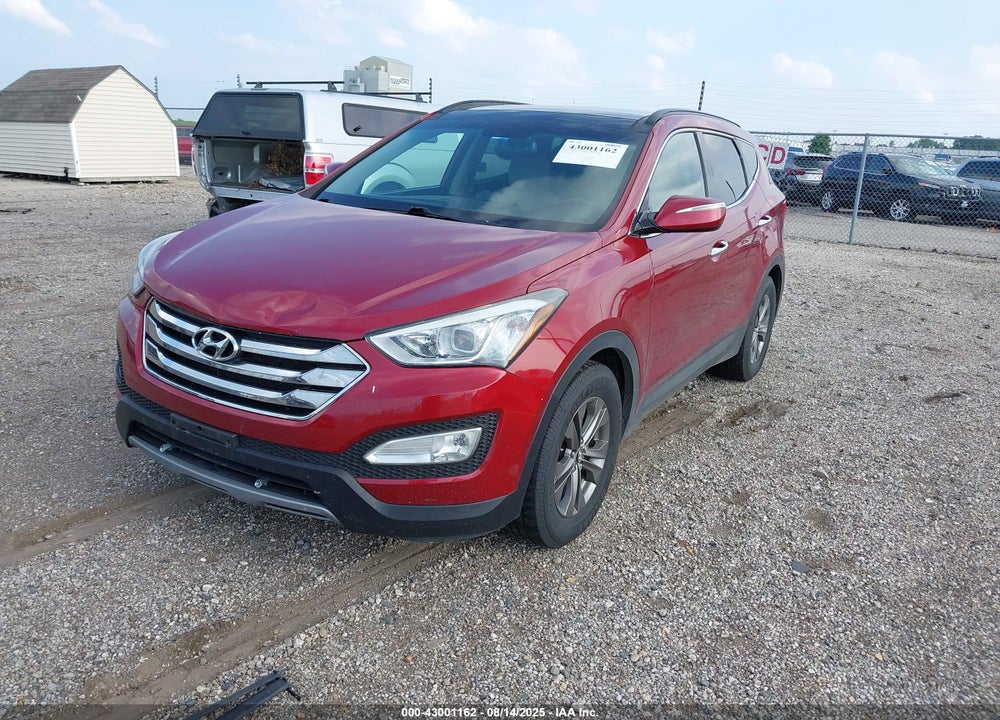 2014 HYUNDAI SANTA FE VIN: 5XYZUDLBXEG212275