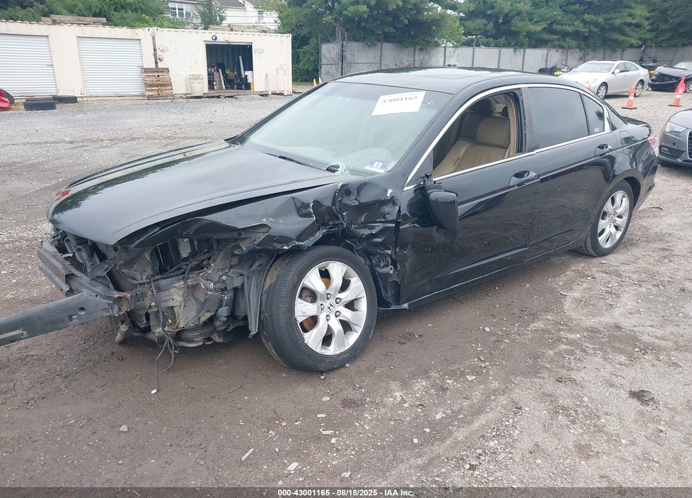 2008 HONDA ACCORD VIN: 1HGCP26888A134621