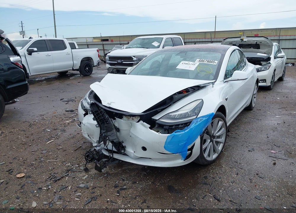 2019 TESLA MODEL 3 LONG RANGE/MID RANGE/STANDARD RANGE/STANDARD RANGE PLUS VIN: 5YJ3E1EA1KF315142