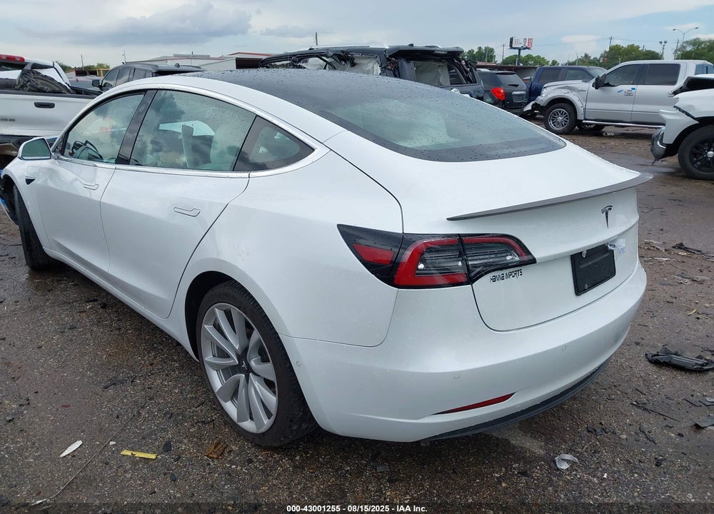 2019 TESLA MODEL 3 LONG RANGE/MID RANGE/STANDARD RANGE/STANDARD RANGE PLUS VIN: 5YJ3E1EA1KF315142