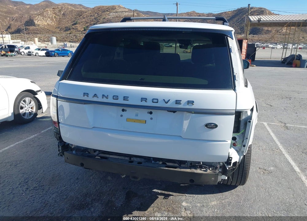 2020 LAND ROVER RANGE ROVER VIN: SALGR2SU5LA401373