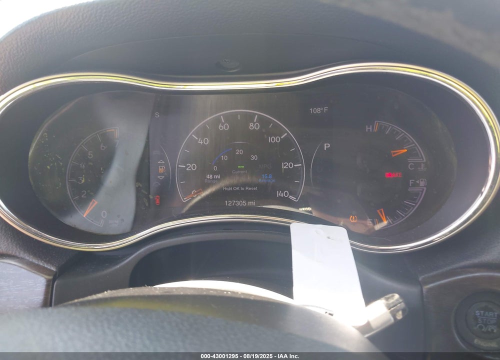 2014 JEEP GRAND CHEROKEE VIN: 1C4RJFAG8EC205185