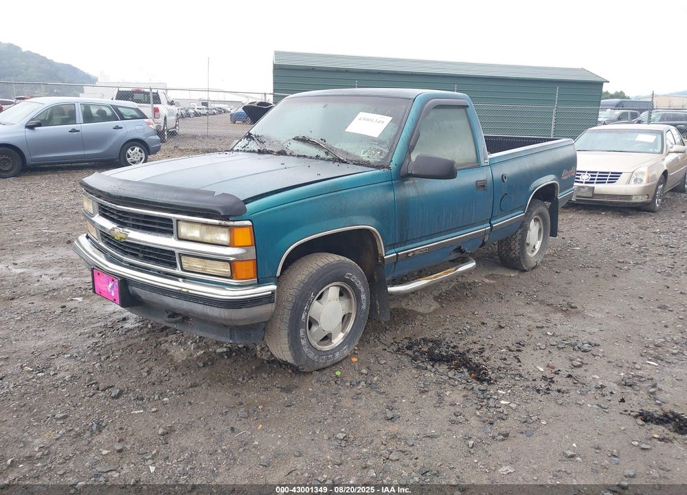 1998 CHEVROLET K1500 FLEETSIDE VIN: 1GCEK14MXWZ106706