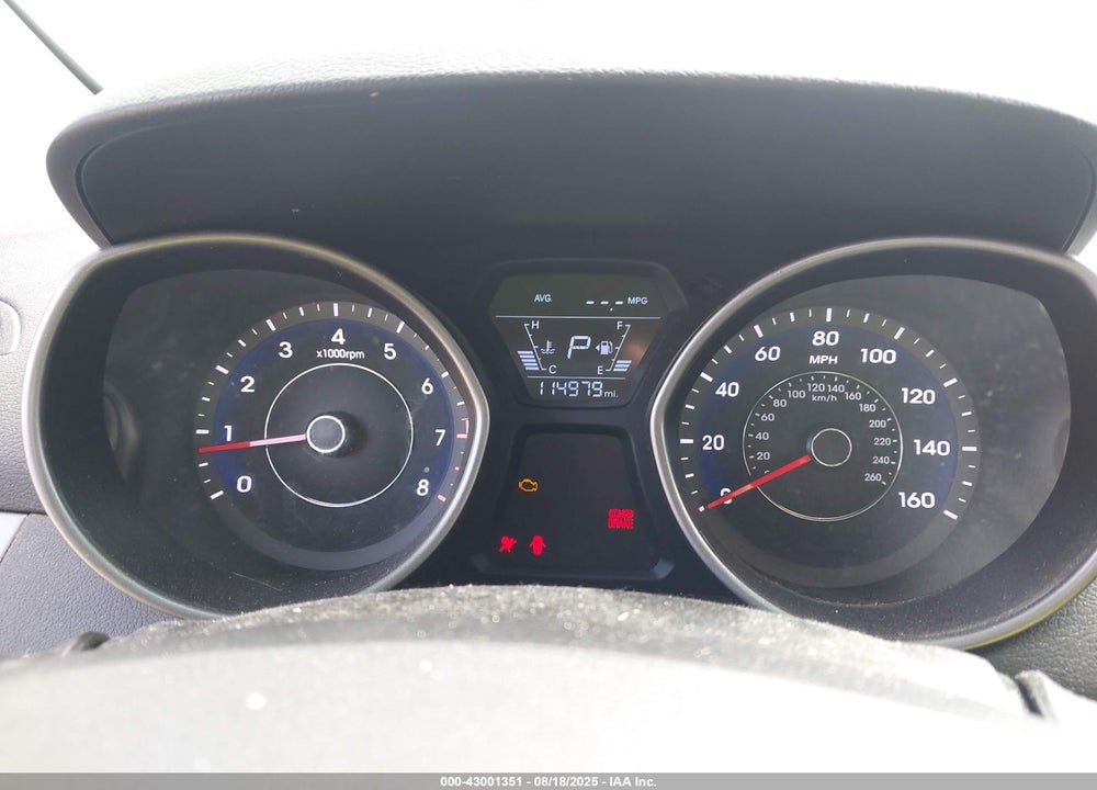 2015 HYUNDAI ELANTRA VIN: 5NPDH4AE3FH605511