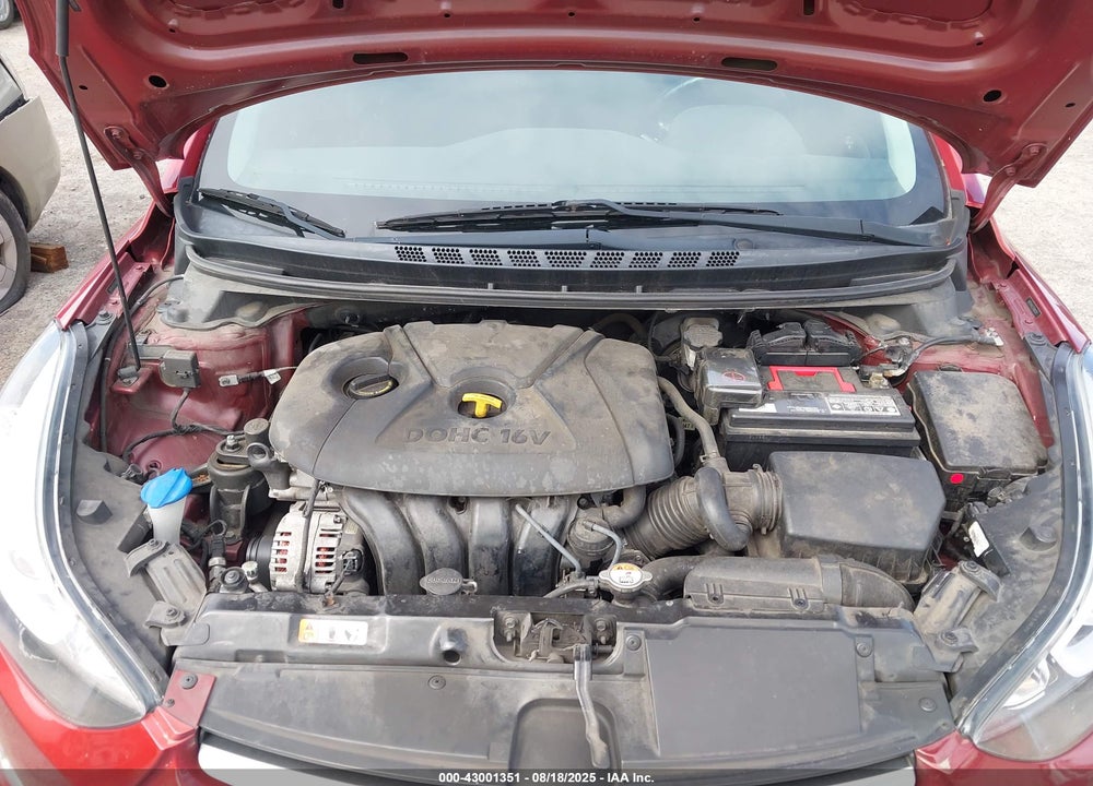 2015 HYUNDAI ELANTRA VIN: 5NPDH4AE3FH605511