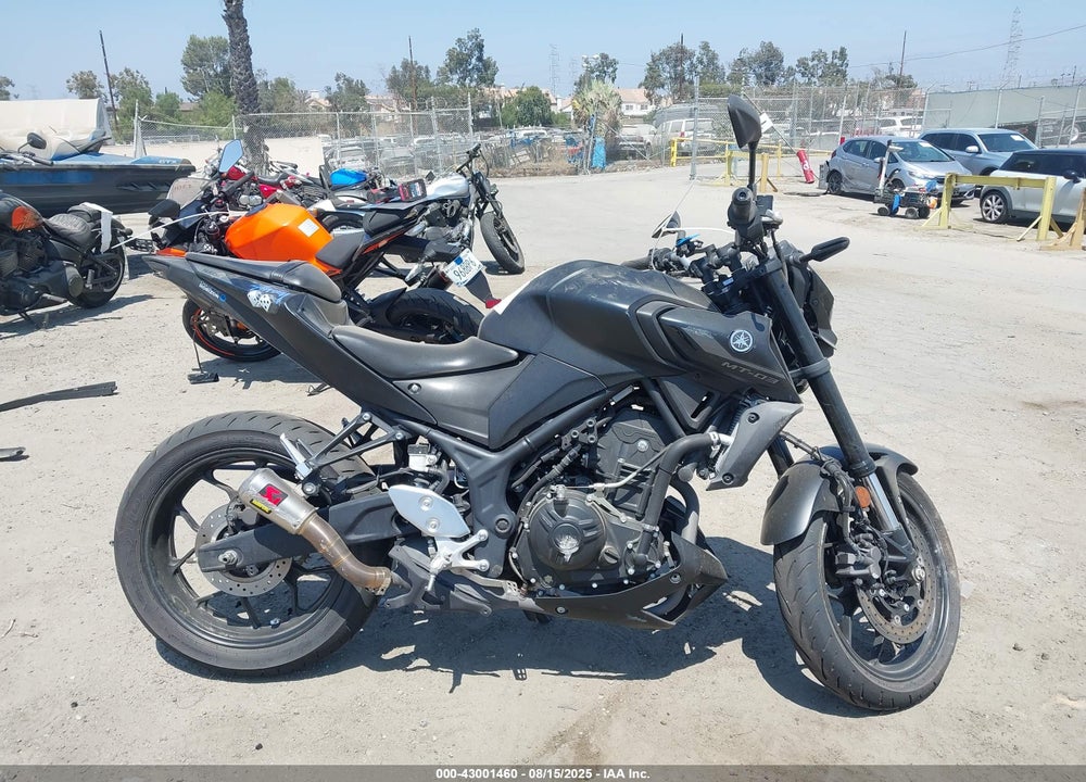 2021 YAMAHA MT-03 VIN: MH3RH20Y4MK004873