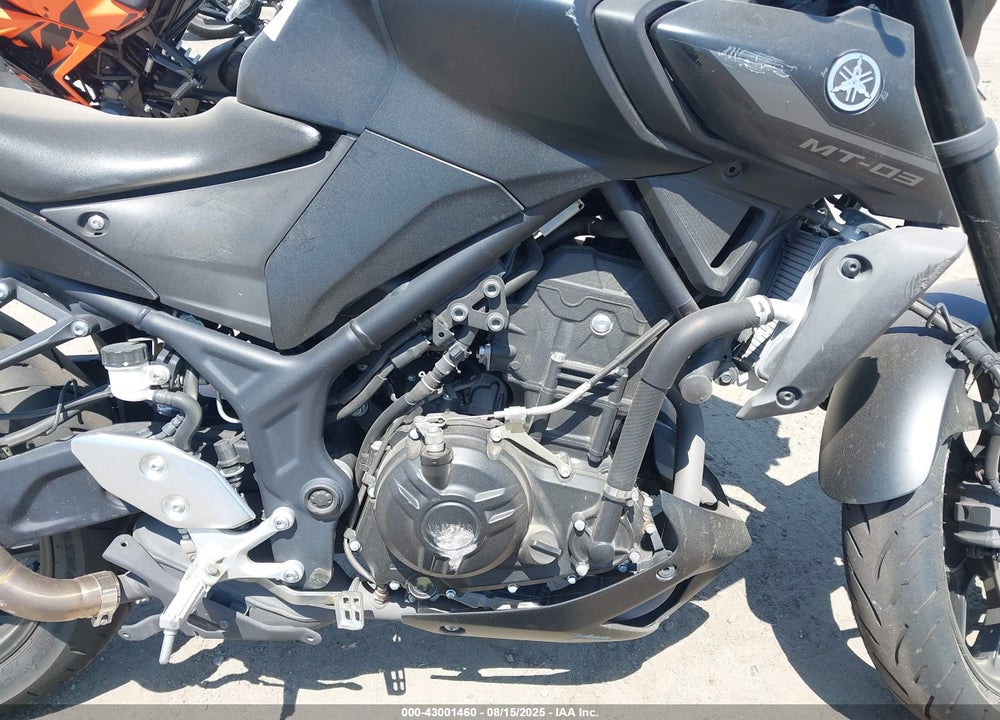 2021 YAMAHA MT-03 VIN: MH3RH20Y4MK004873