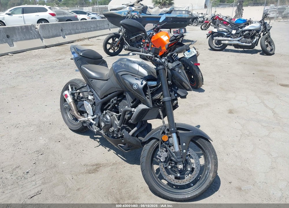2021 YAMAHA MT-03 VIN: MH3RH20Y4MK004873