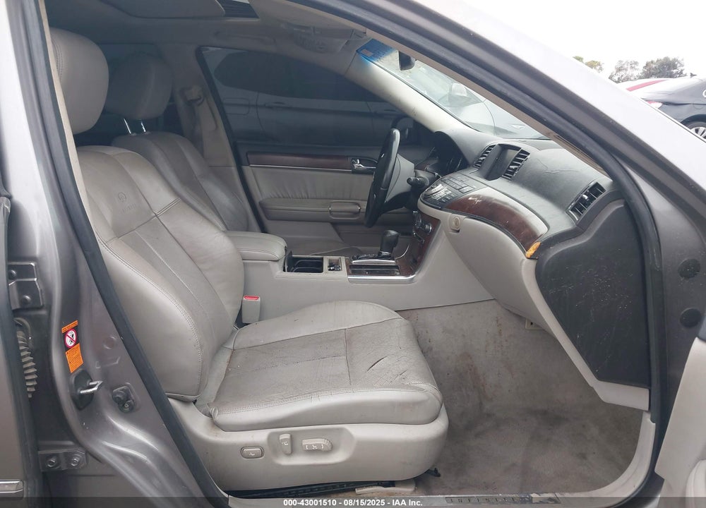 2008 INFINITI M35 VIN: JNKAY01E98M604835