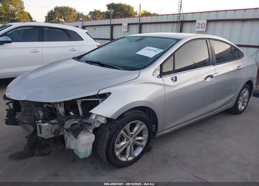 2019 CHEVROLET CRUZE VIN: 1G1BC5SM1K7149484