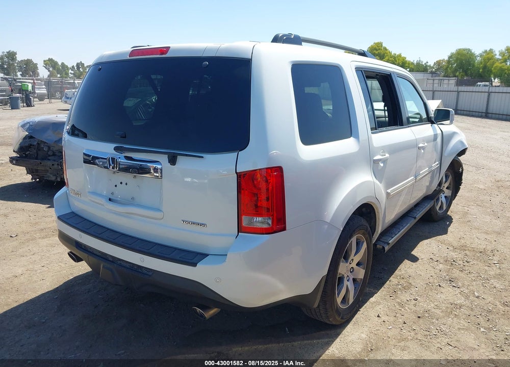 2015 HONDA PILOT VIN: 5FNYF3H91FB009452
