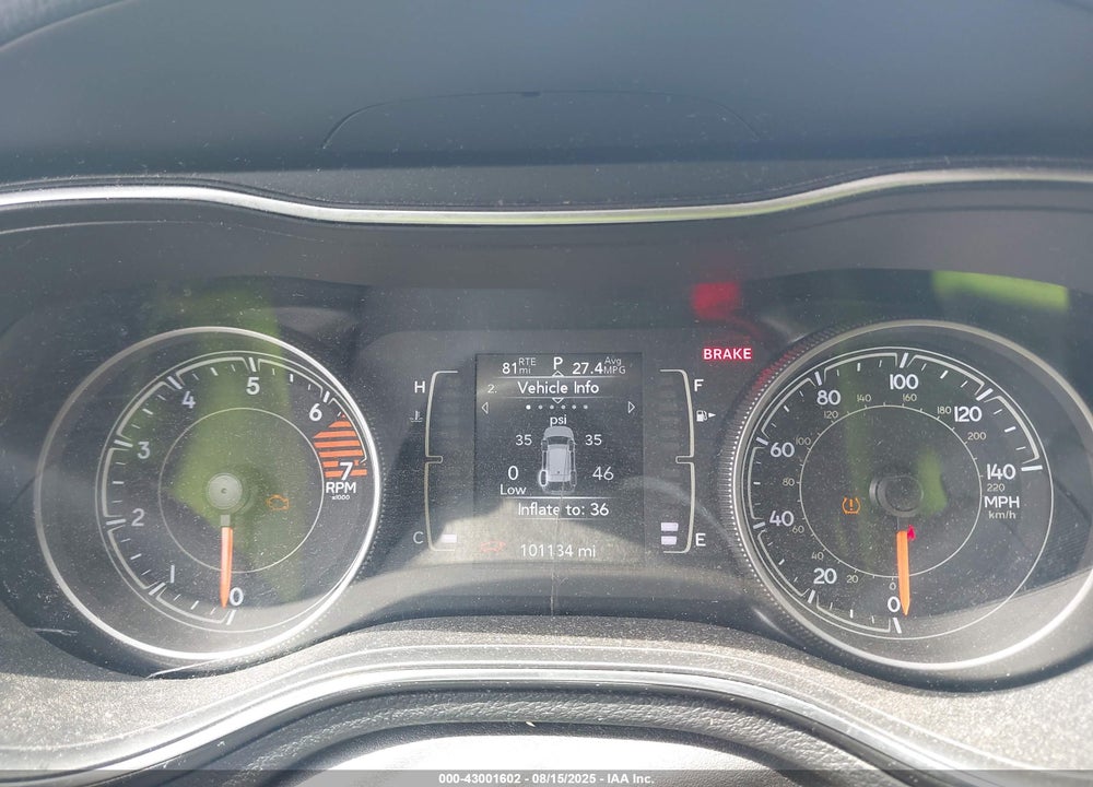 2019 JEEP CHEROKEE VIN: 1C4PJLCBXKD264204