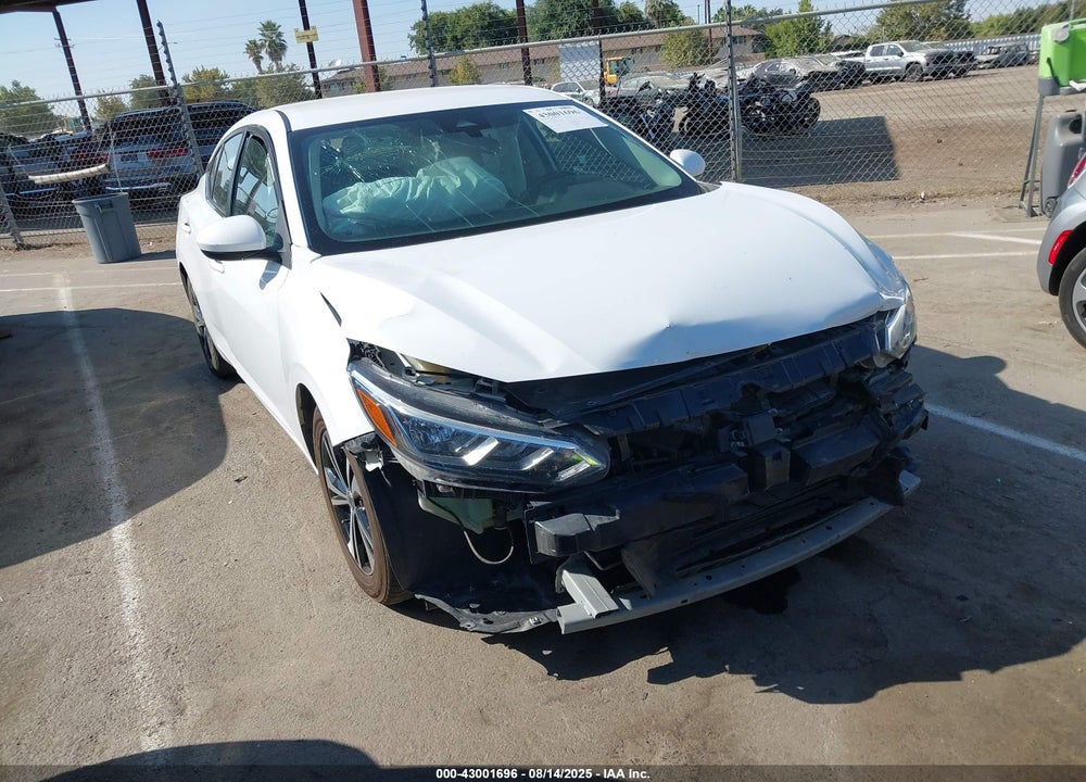 2022 NISSAN SENTRA VIN: 3N1AB8CV1NY270164