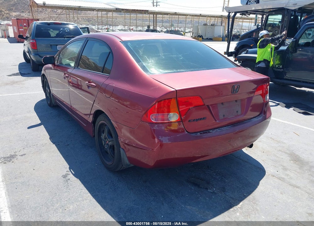 2007 HONDA CIVIC LX VIN: 1HGFA16547L081806