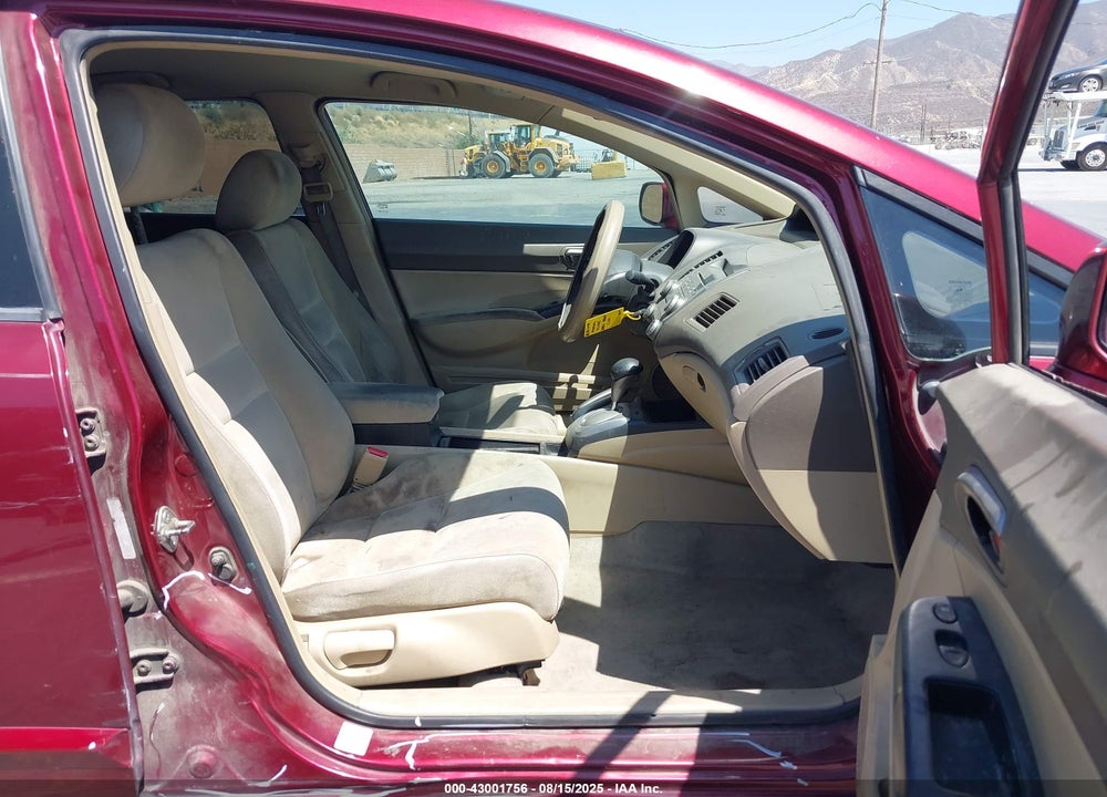 2007 HONDA CIVIC LX VIN: 1HGFA16547L081806