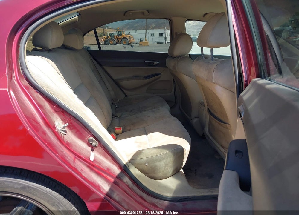 2007 HONDA CIVIC LX VIN: 1HGFA16547L081806