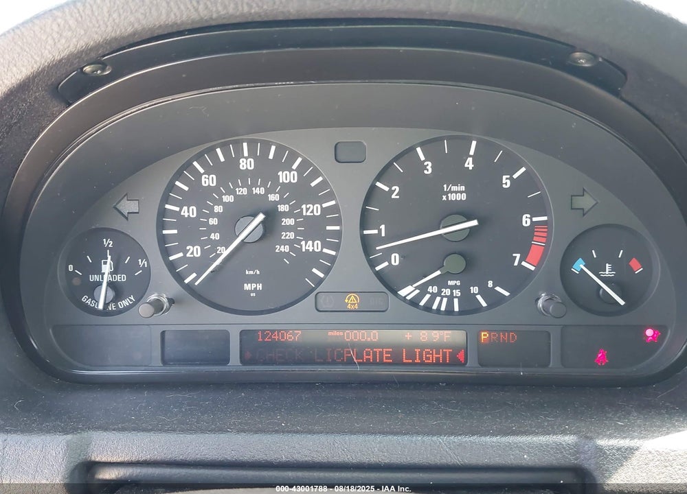 2004 BMW X5 4.4I VIN: 5UXFB53504LV01207