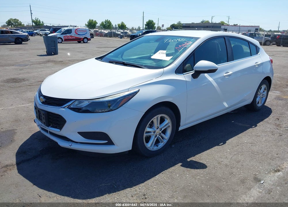 2017 CHEVROLET CRUZE VIN: 3G1BE6SMXHS582957