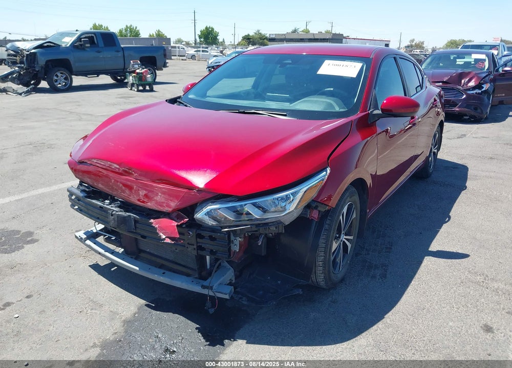 2021 NISSAN SENTRA VIN: 3N1AB8CV7MY330379