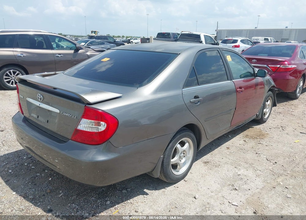 2002 TOYOTA CAMRY LE VIN: JTDBE32K320031580