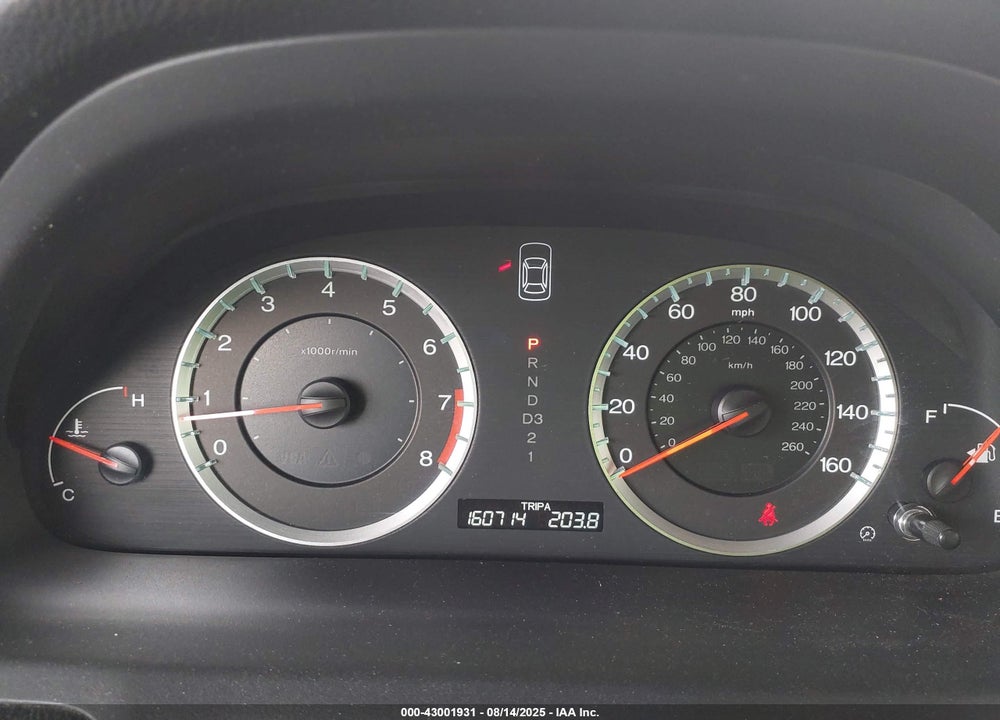 2009 HONDA ACCORD VIN: 1HGCP36729A025442